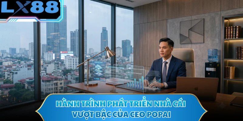 Hành trình phát triển nhà cái vượt bậc của CEO PoPai